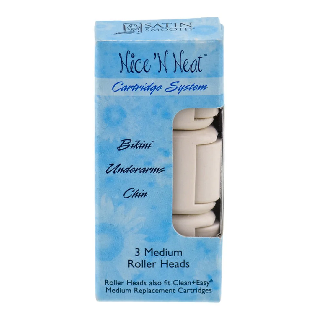 Satin Smooth Nice N Neat Replacement Roller Heads #330070