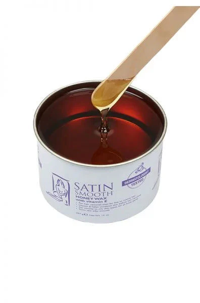 Satin Smooth Soft Wax - Honey 14Oz #SSW14 - Image 2