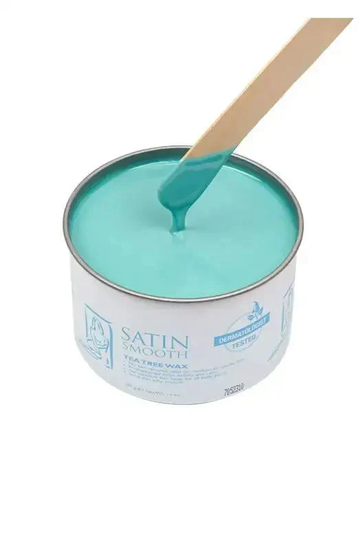 Satin Smooth Soft Wax - Tea Tree 14Oz #SSW14TT - Image 2