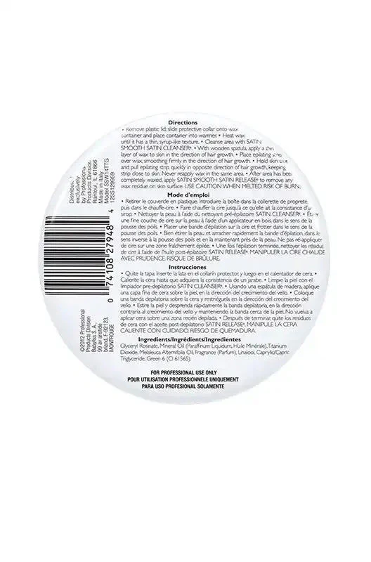 Satin Smooth Soft Wax - Tea Tree 14Oz #SSW14TT - Image 3