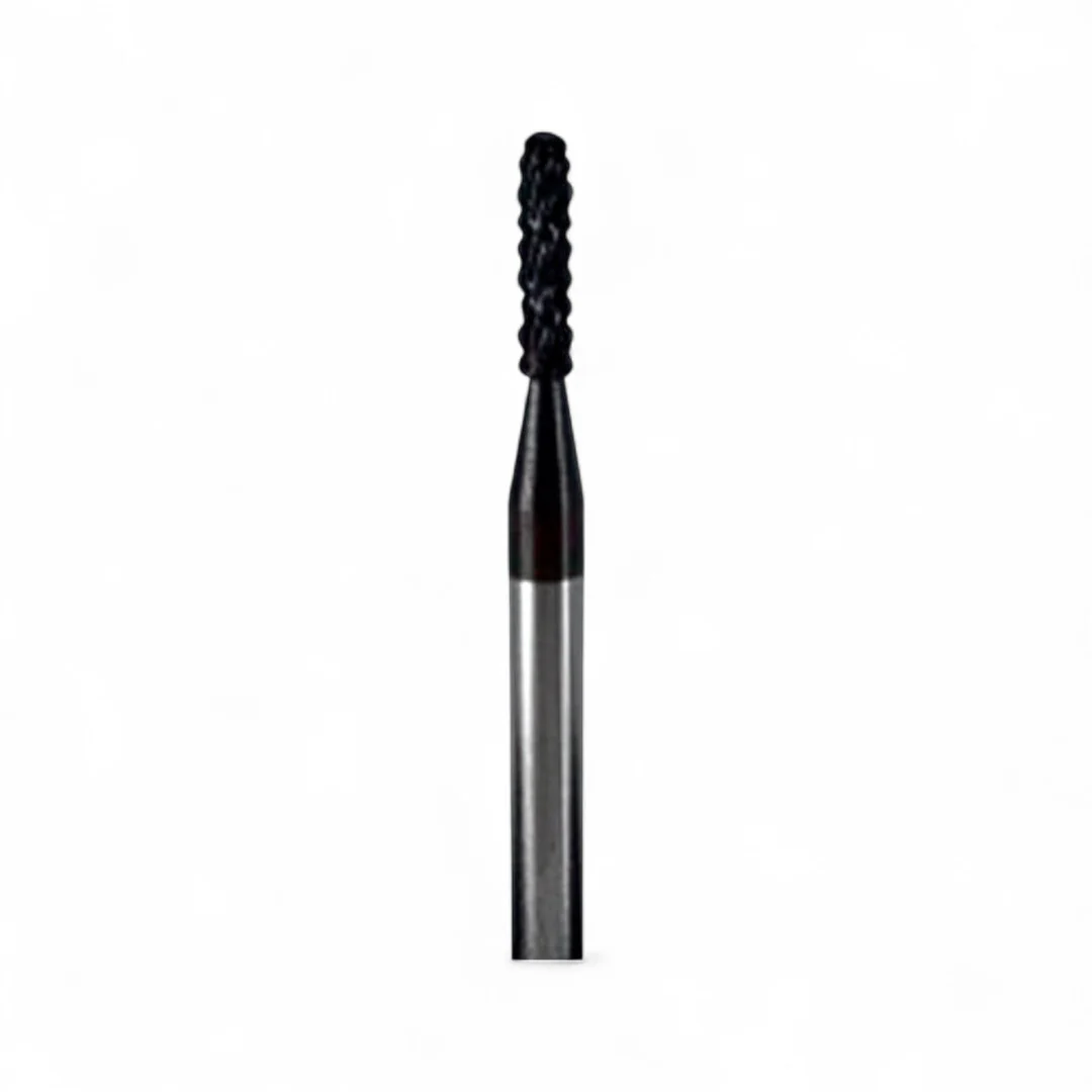 Serio Nail Drill Bits - Black Diamond Oval - Coarse Grit 3/32