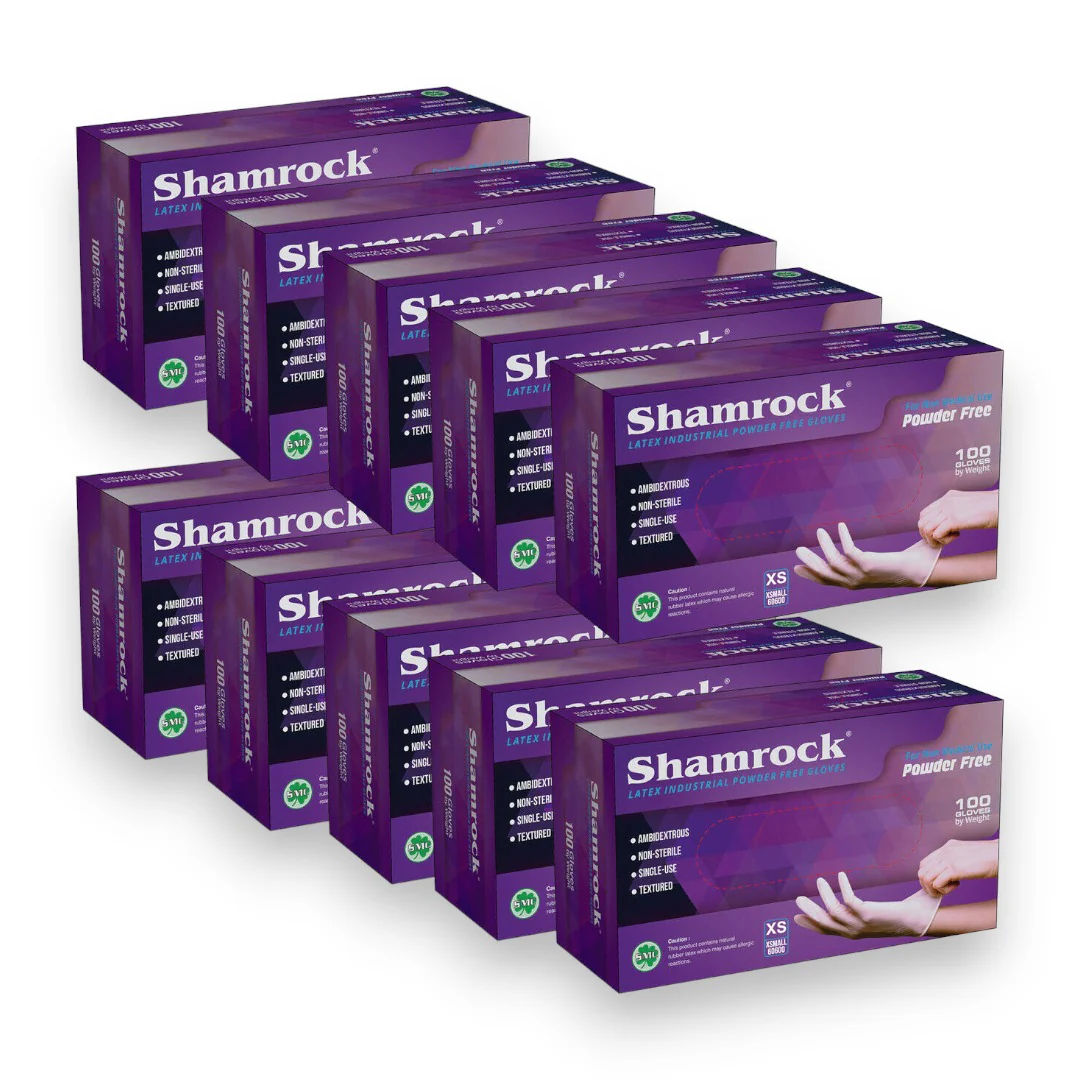 Shamrock Latex Gloves (Case Of 10) - Image 3