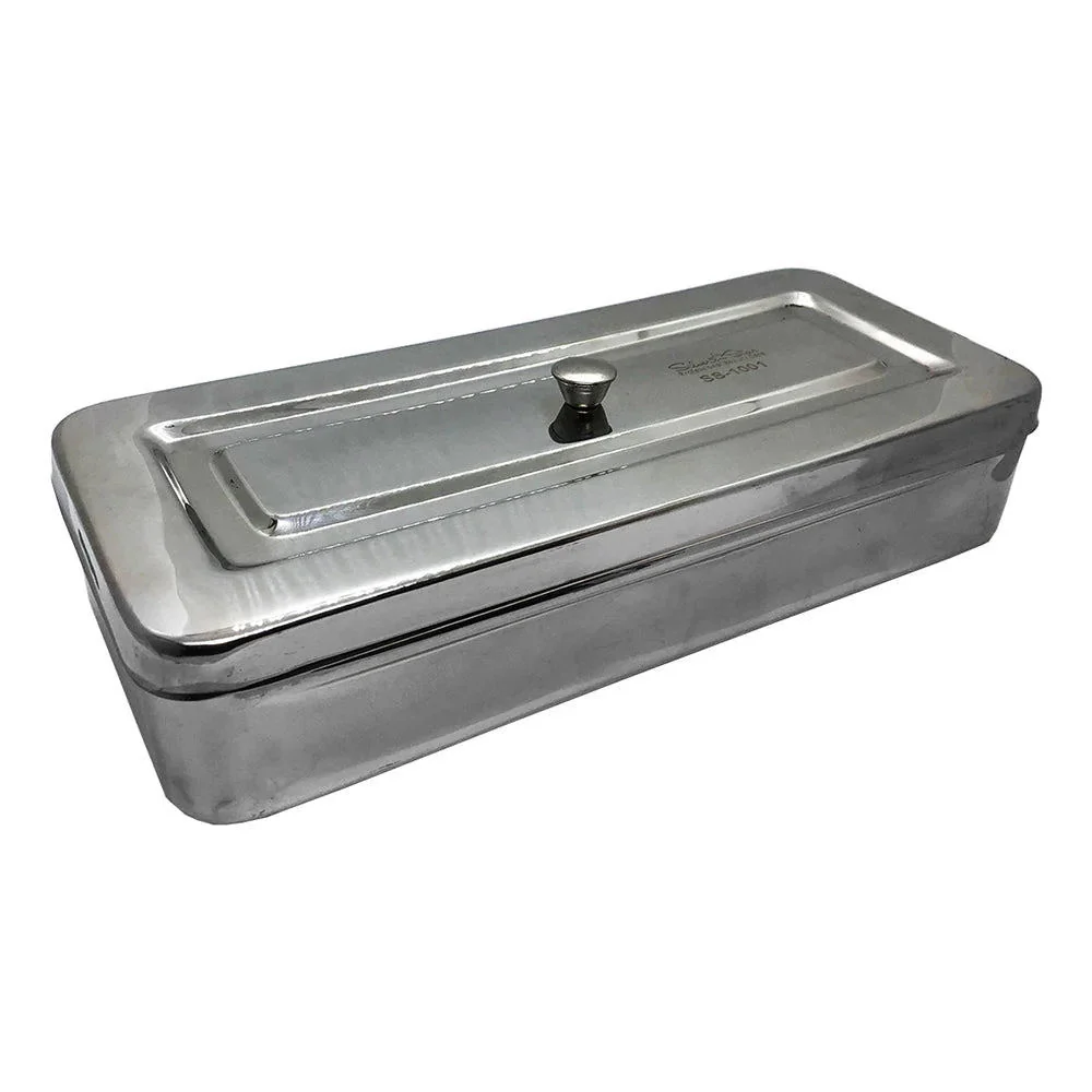 Silver Star Sterilizing Tray Medium 20x10x5cm #SS-1002