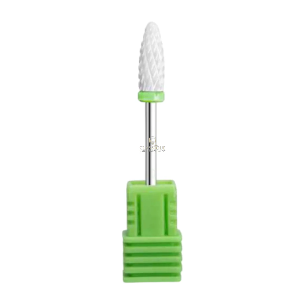 SP Nail Drill Bits - Bullet Ceramic Carbide HC Coarse Grit 3/32