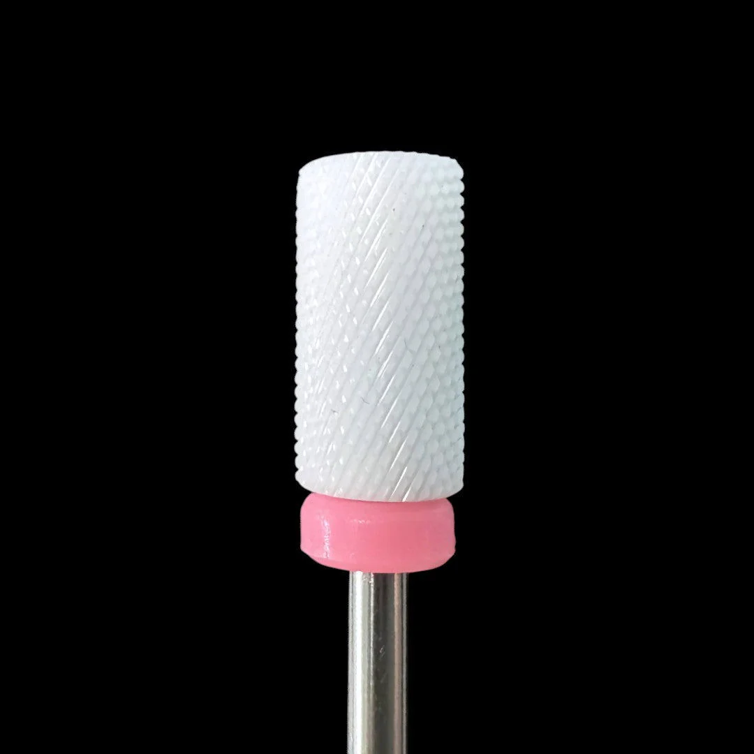 SP Nail Drill Bits - Large Barrel Ceramic Carbide HF Fine Grit 3/32 - Image 2