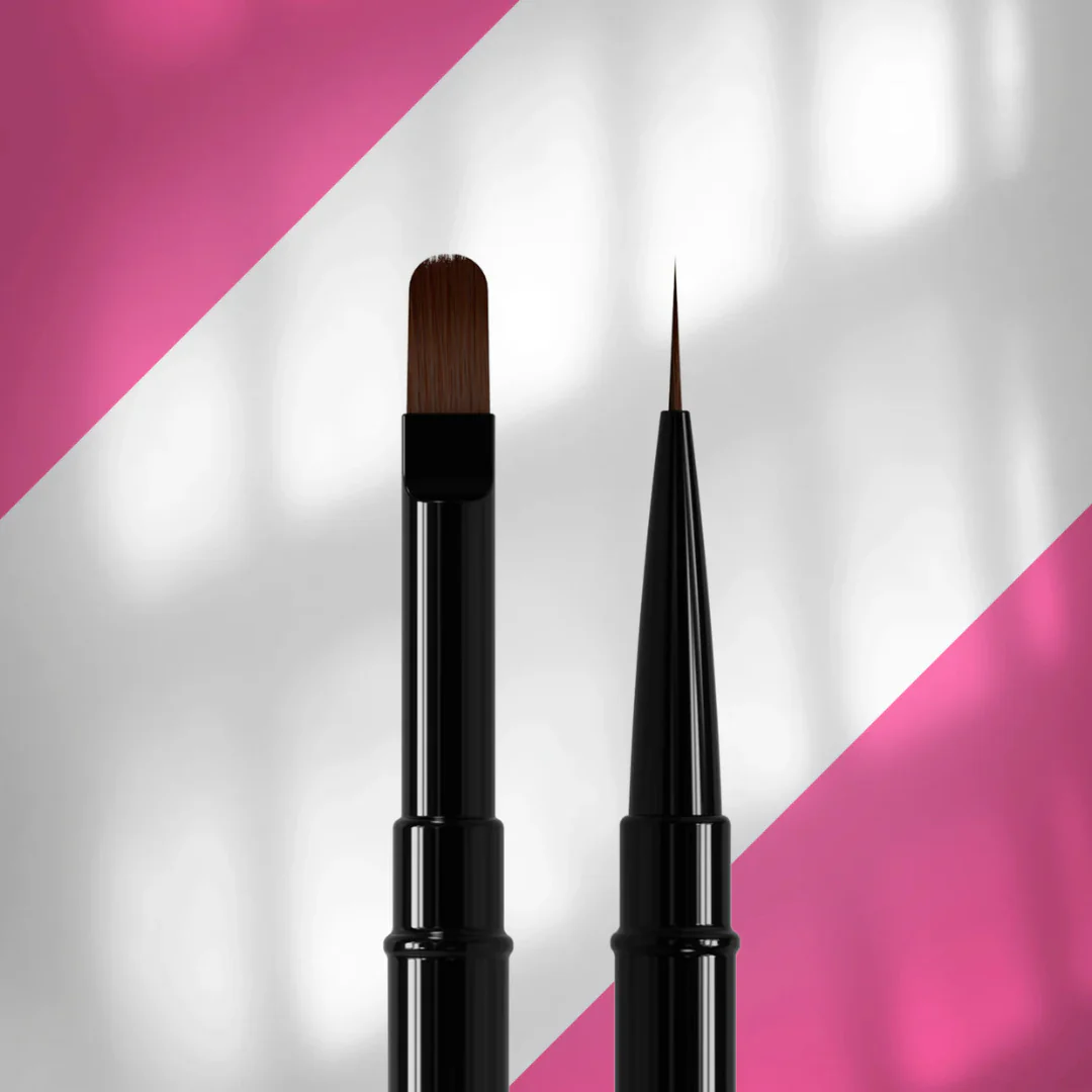 Staleks Double-ended Brush EXPERT Liner (10mm) / for Gel (11mm) - Image 2