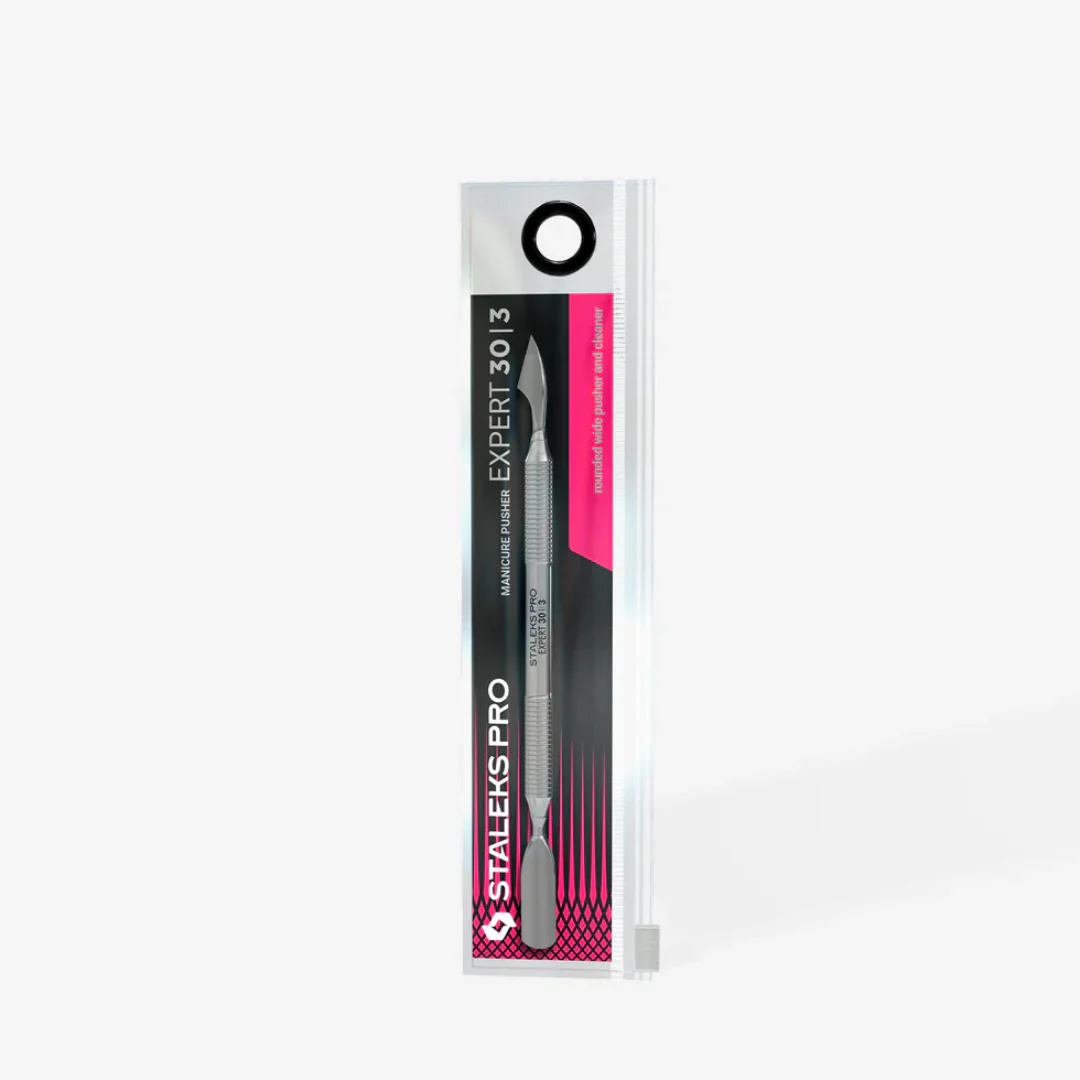 Staleks Manicure Pusher EXPERT 30 TYPE 3 (Rounded Wide Pusher and Cleaner) - Image 3