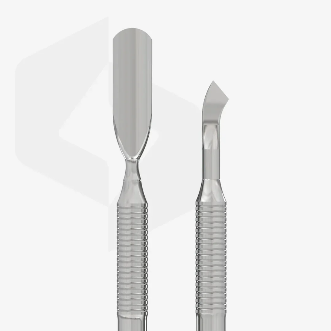 Staleks Manicure Pusher EXPERT 30 TYPE 4.2 (Rounded Wide Pusher and Bent Blade) - Image 2