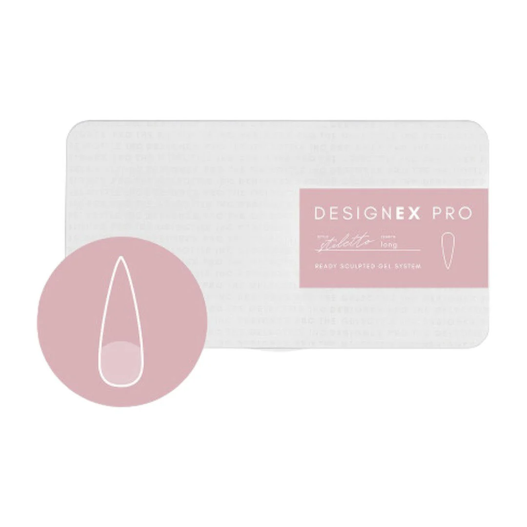 The Gelbottle Designex Pro Nail Tips Box - Stiletto Long (600Pcs)