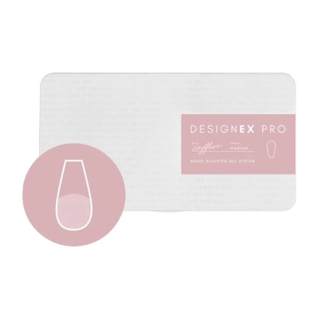 The Gelbottle Designex Pro Nail Tips Box - Coffin Medium (600Pcs)