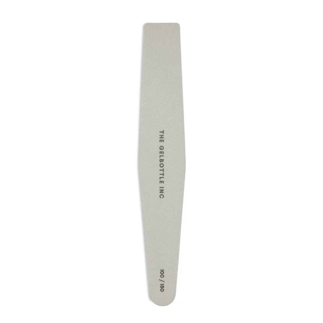 The GelBottle Nail Buffer - Grey Coffin 100/180 Grit (Pack of 5)