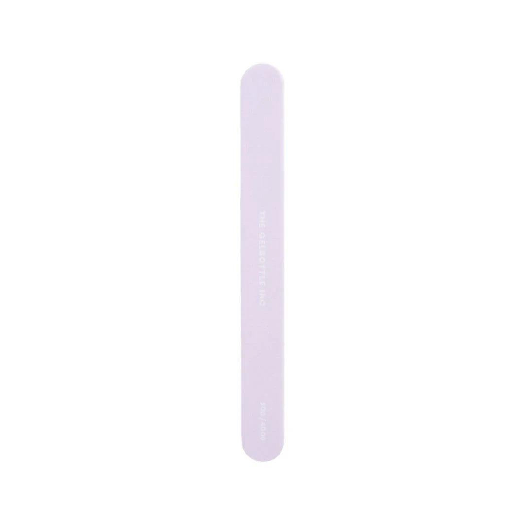 The Gelbottle Nail Buffer - Lilac Natural 500/4000 Grit (Pack Of 5)