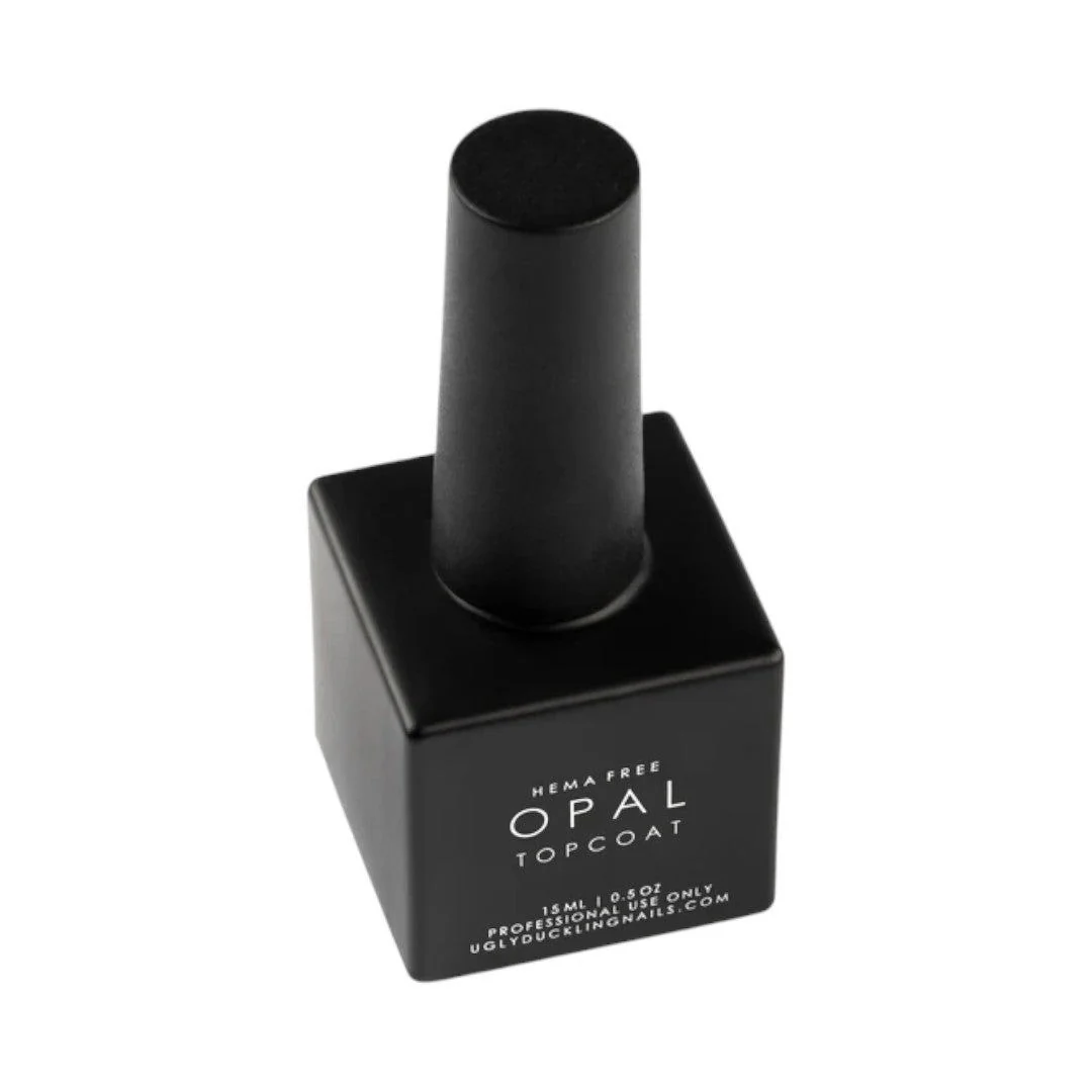 Ugly Duckling Gel Polish (HEMA-Free) 15ml -  No-Wipe Opal Top Coat Gel
