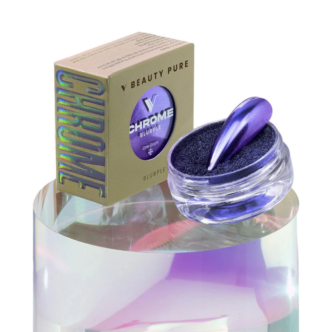 V Beauty Pure Chrome Powder - Blurple