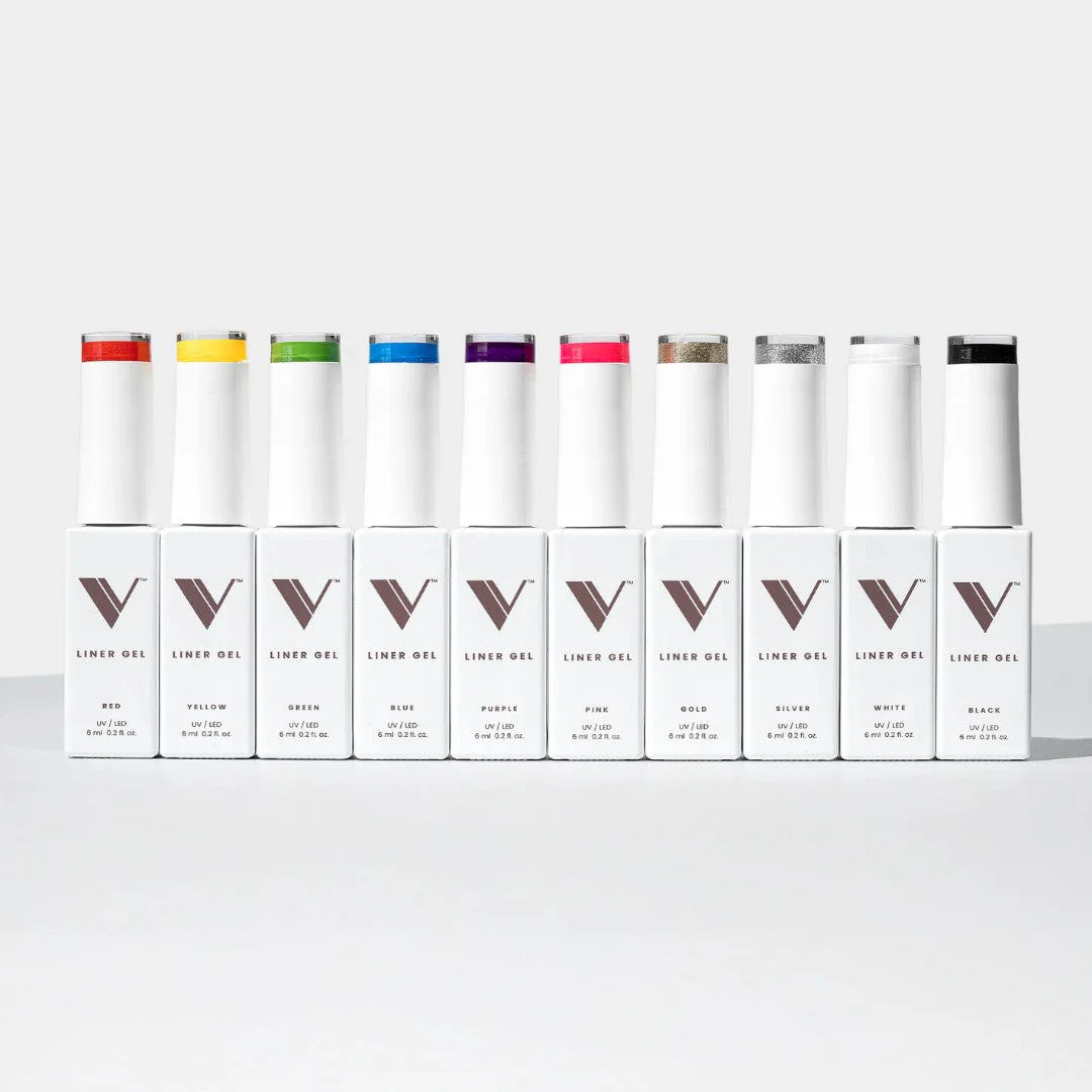 V Beauty Pure Liner Gel Core Shades Collection 10Pcs