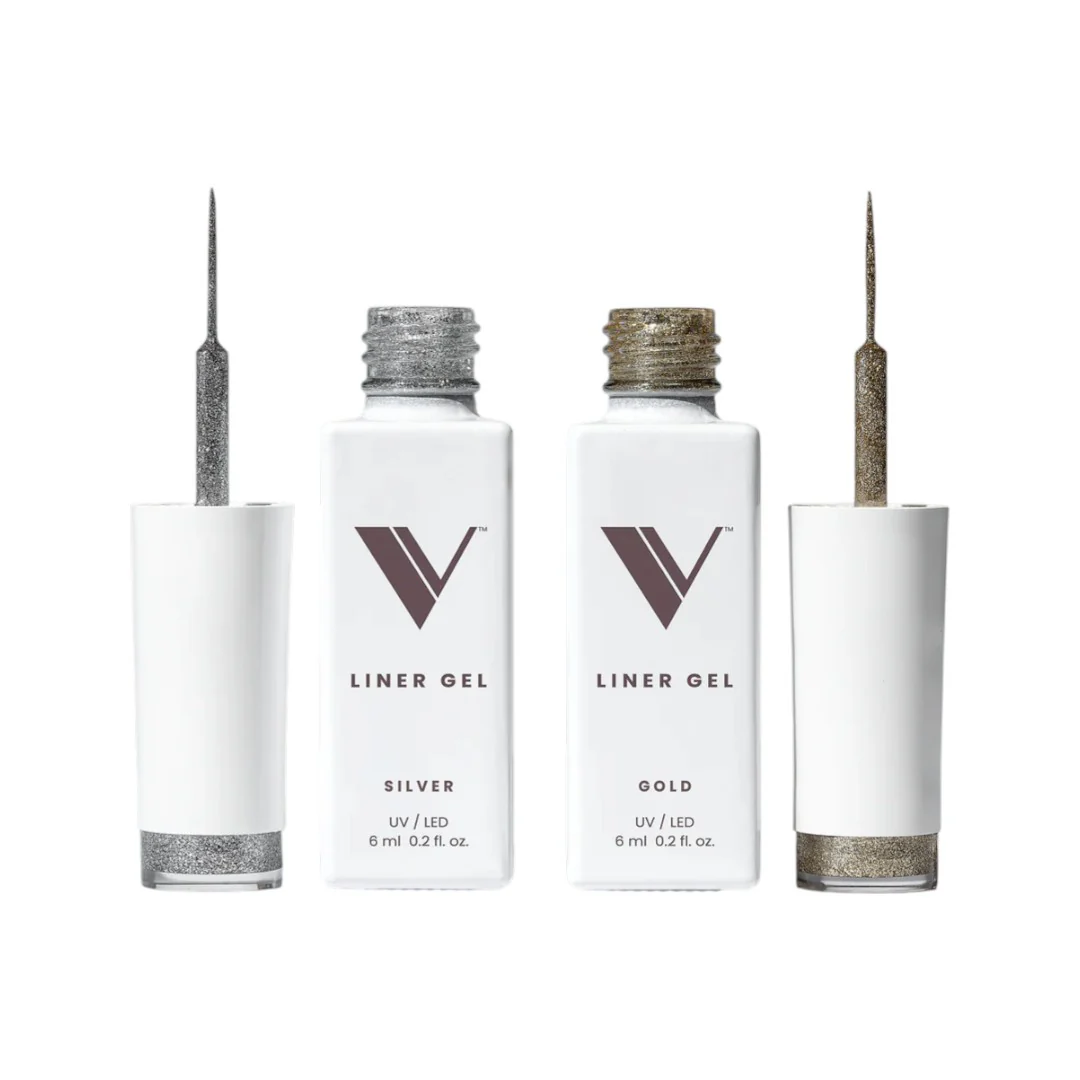 V Beauty Pure Liner Gel - Gold & Silver Duo Pack