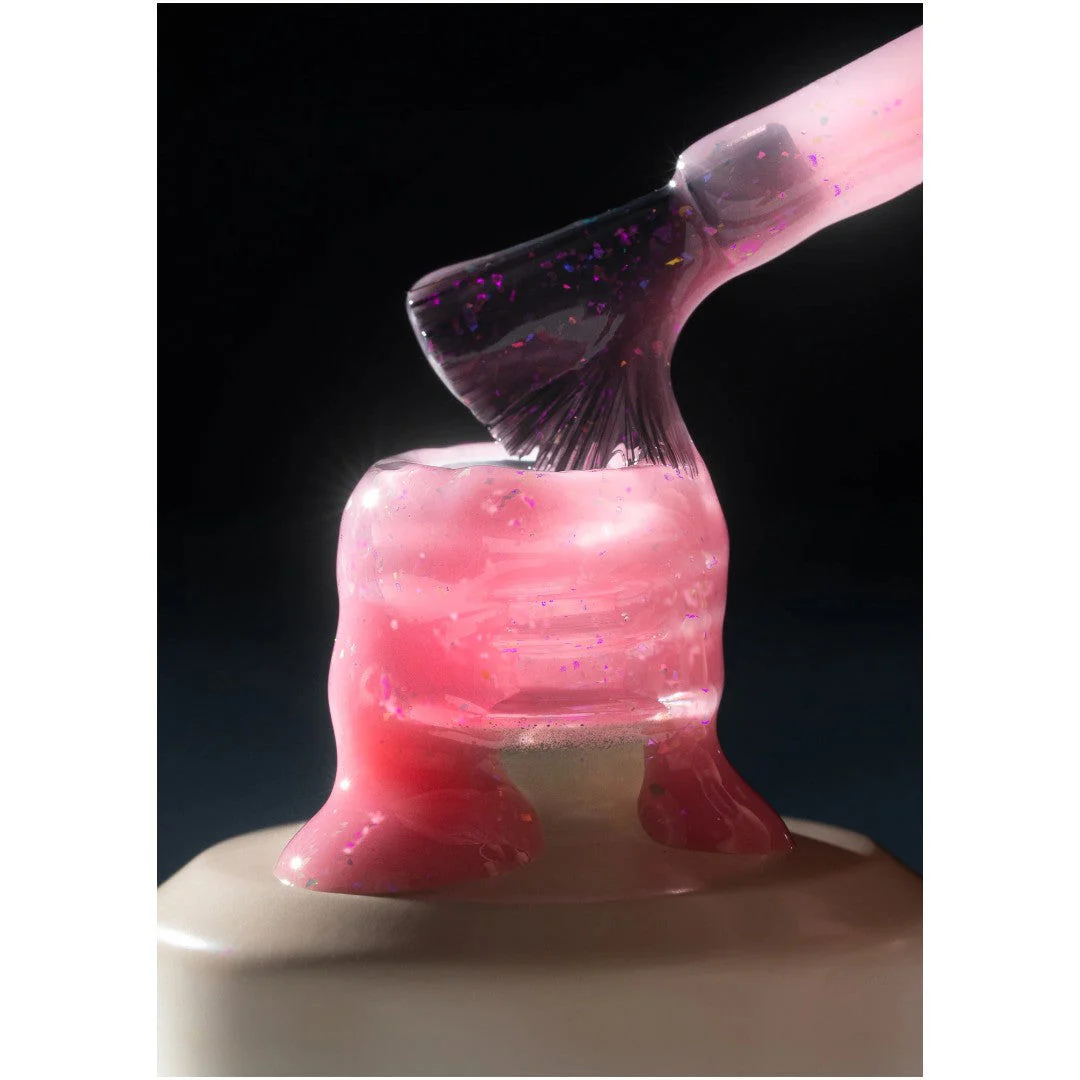 V Beauty Pure Rubber Base Glitter Addiction Collection #RB19-24 6Pcs - Image 6