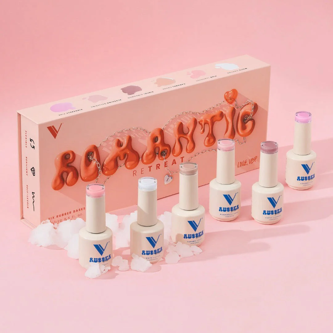 V Beauty Pure Rubber Base Romantic Retreat Collection 6Pcs - Image 2