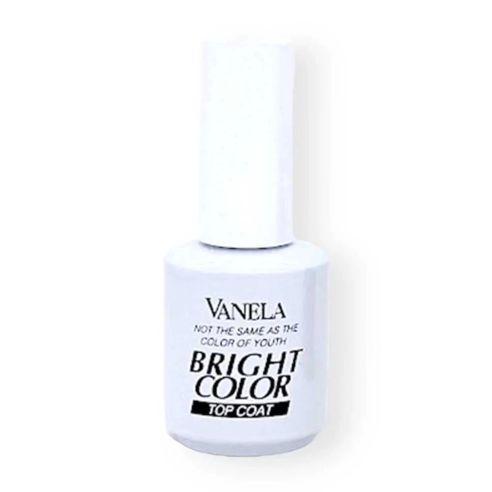 Vanela LED/UV Gel Top Coat 0.5oz