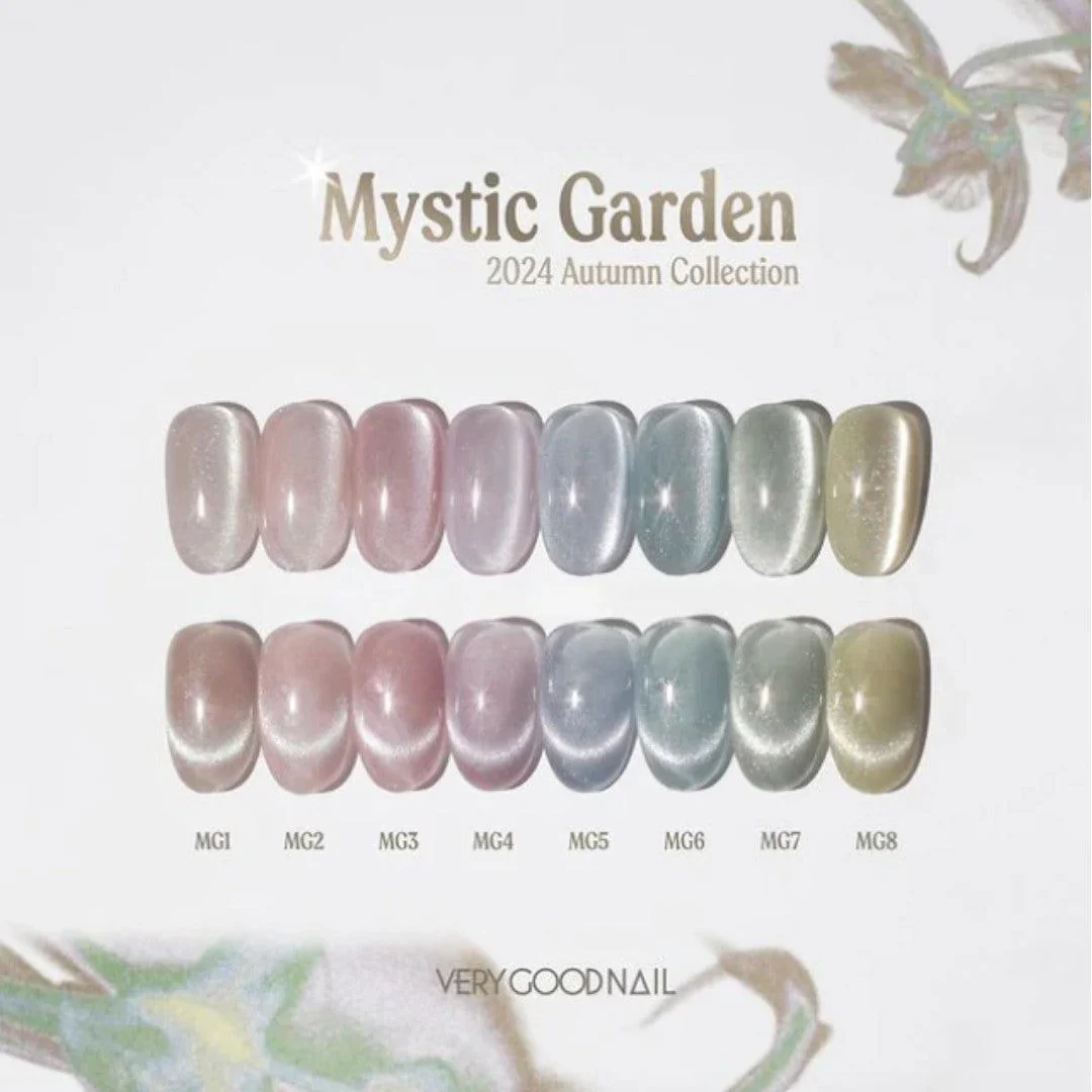 Very Good Nail Cat Eye Gel Polish - Silver Deer #MG1 - Image 2