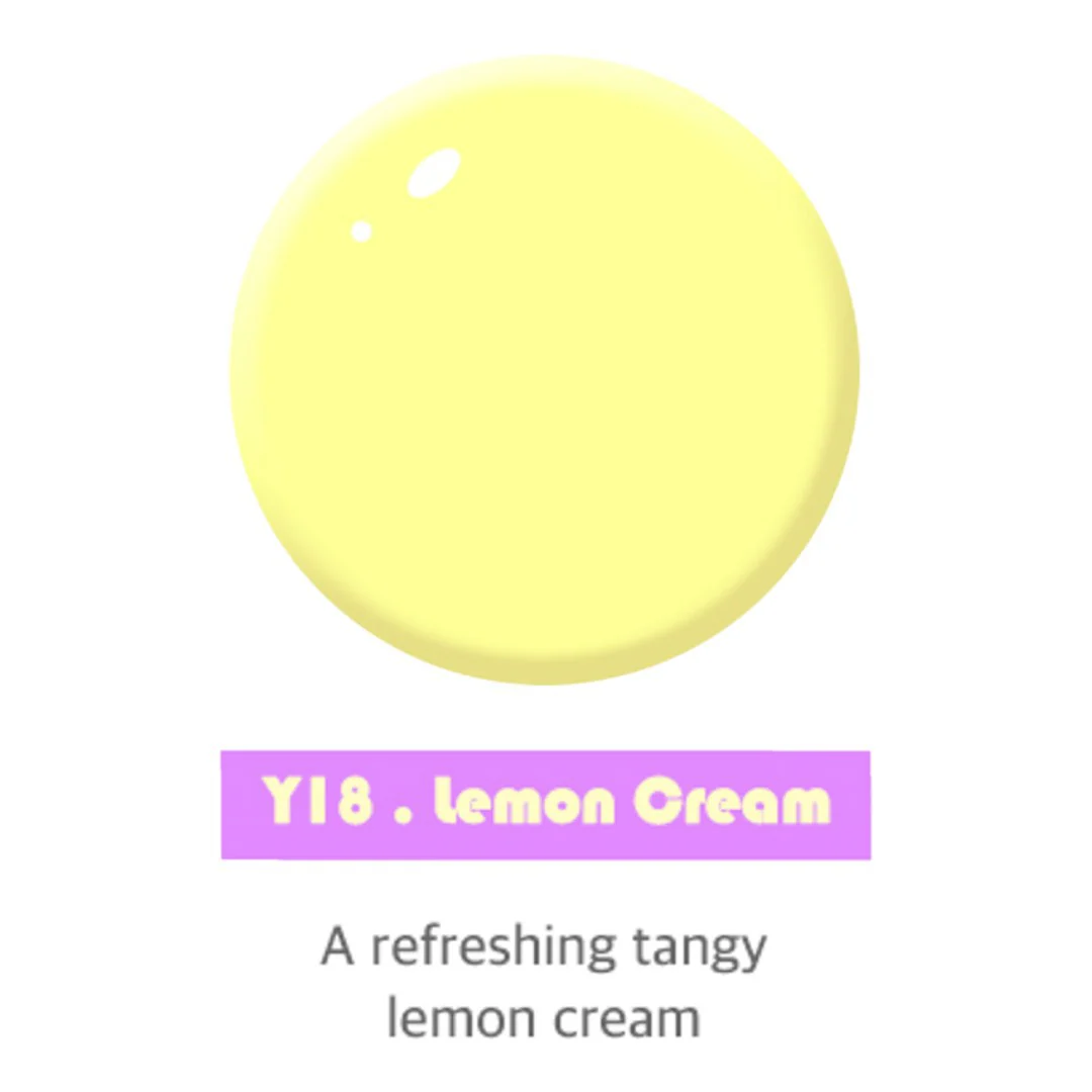 Very Good Nail Gel Colour - Lemon Cream #Y18 - Image 2