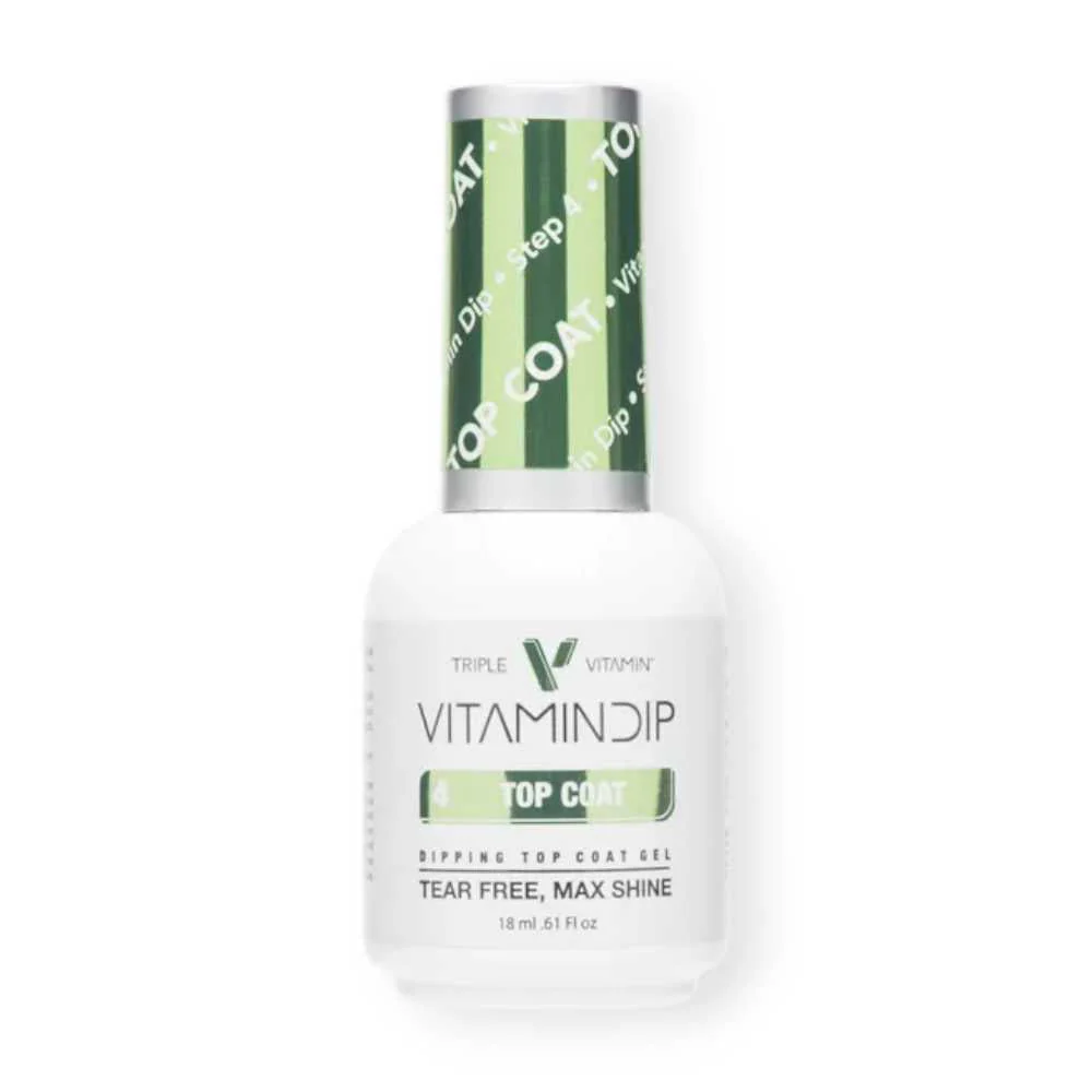 Vitamin Dipping Liquid Top Coat #4 0.5oz