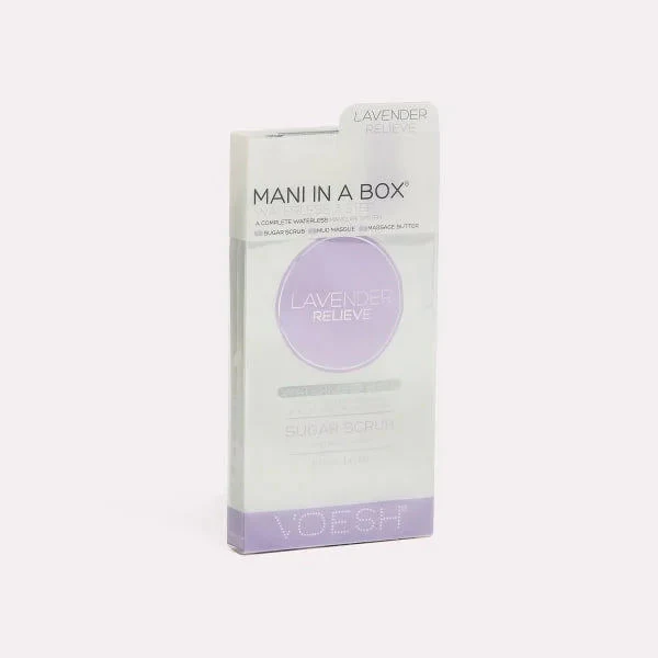 Voesh 3In1 Mani In A Box - Lavender Relieve #VMC127LVR