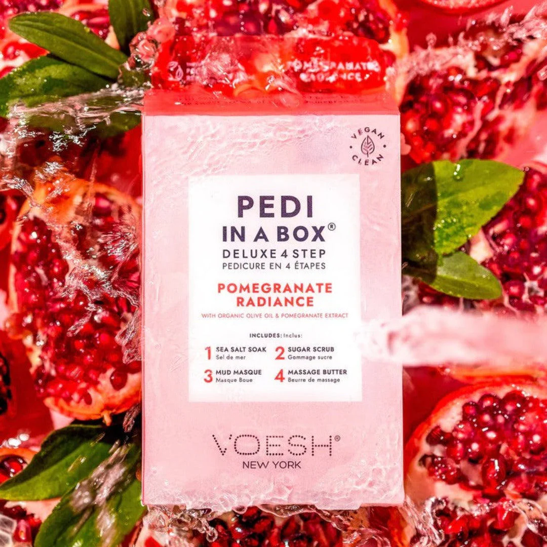 Voesh 4In1 Pedi In A Box - Pomegranate Radiance #VPC208POM - Image 2