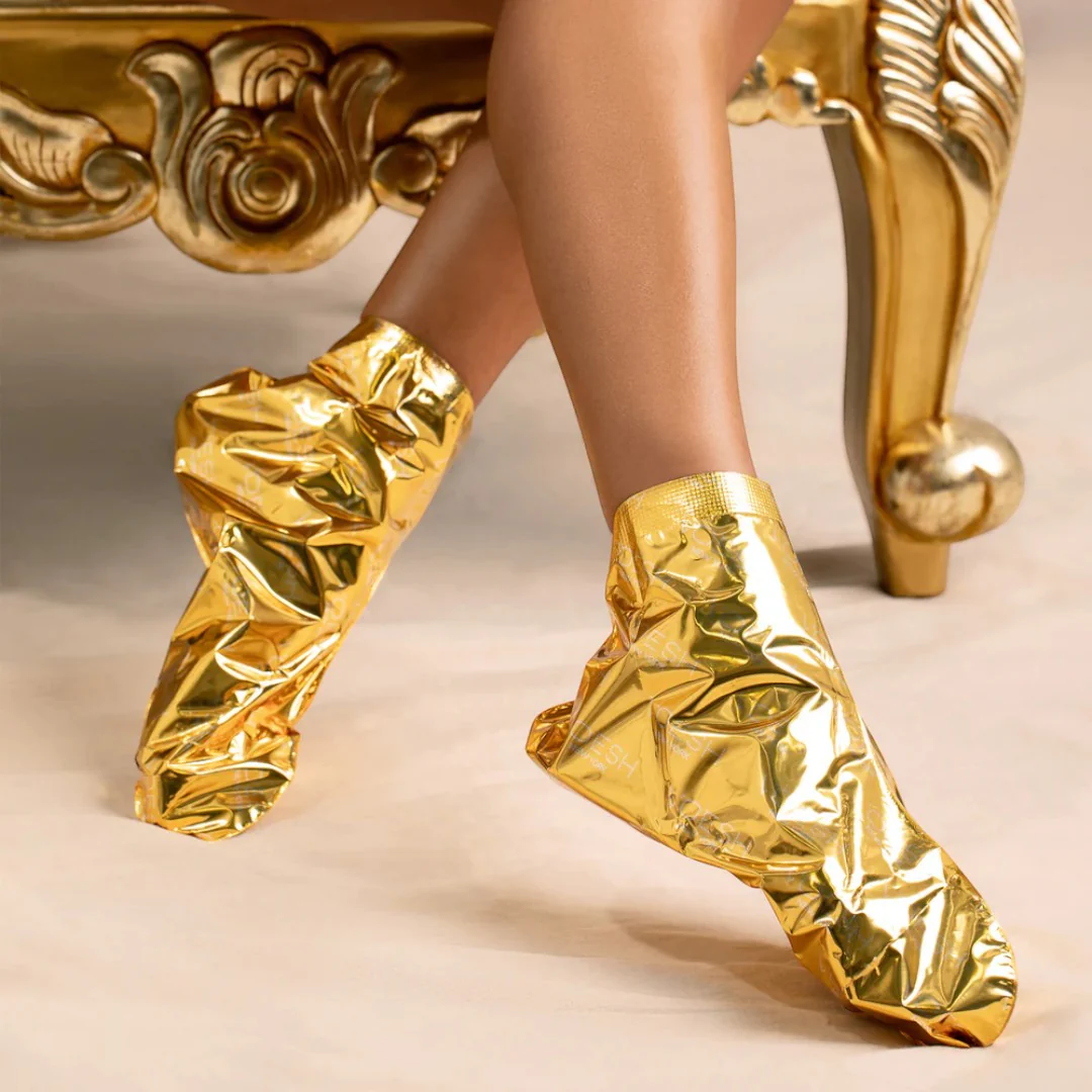Voesh Collagen Socks Imperial Gold - Image 3