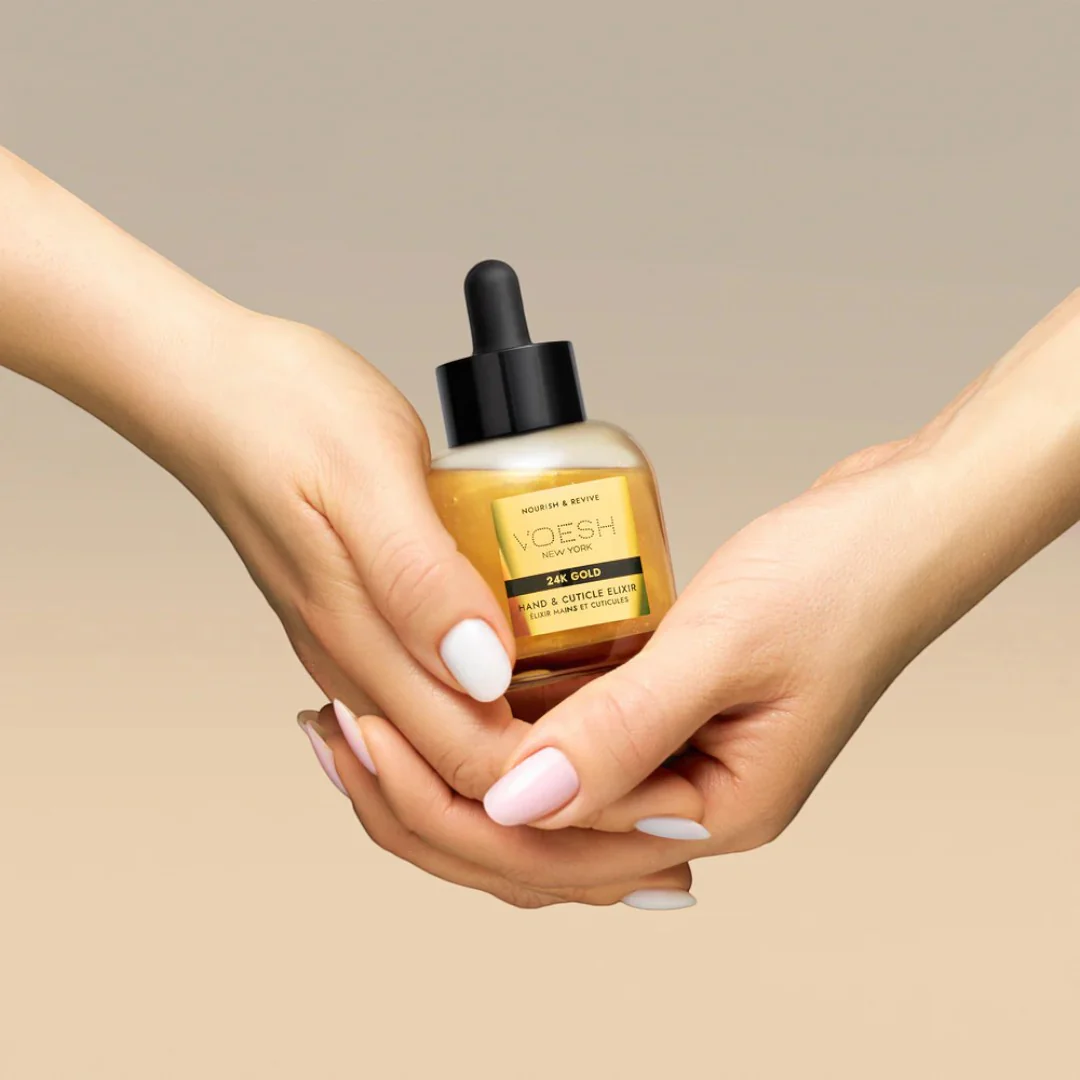 Voesh Hand & Cuticle Serum 24K Gold - 1.69oz - Image 3
