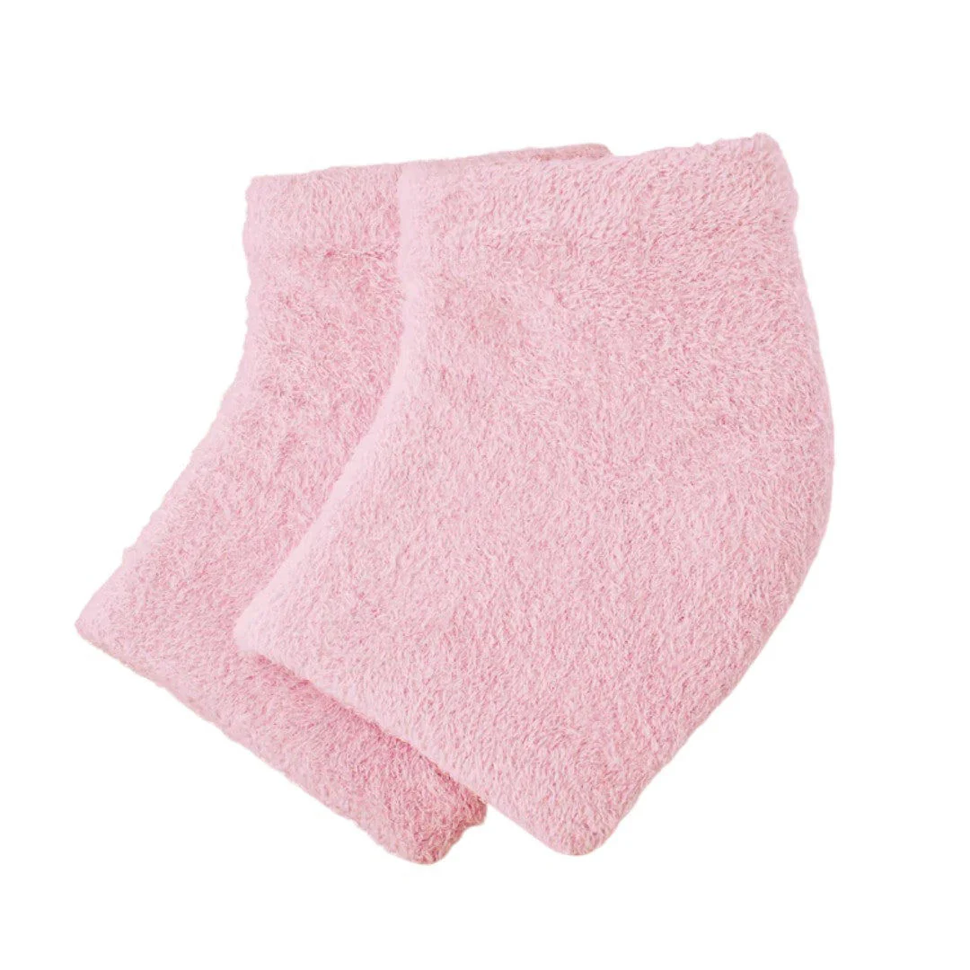 Voesh Moisturizing Heel Socks - Pink - Image 3