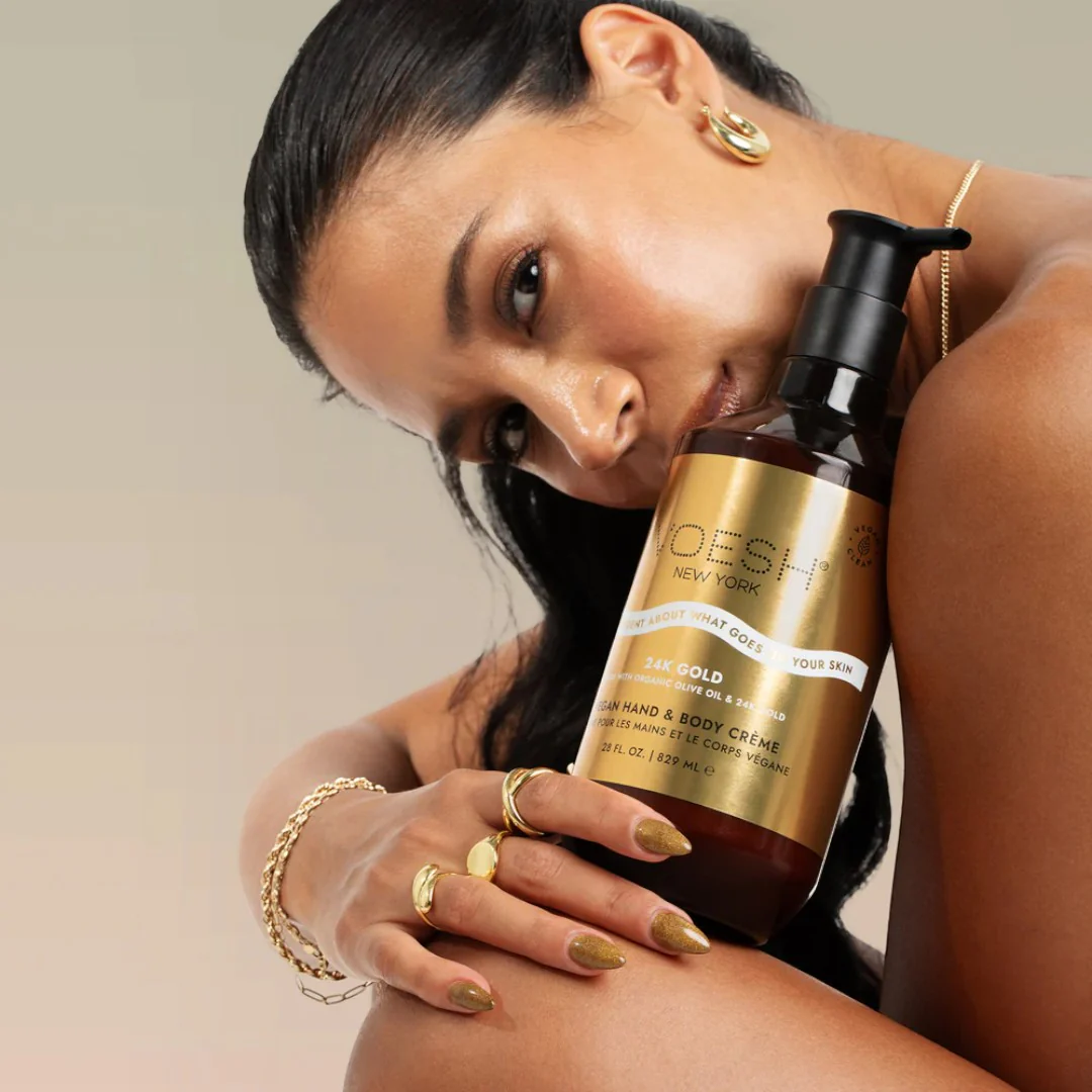 Voesh Vegan Body & Hand Creme - Imperial Gold 28oz - Image 4