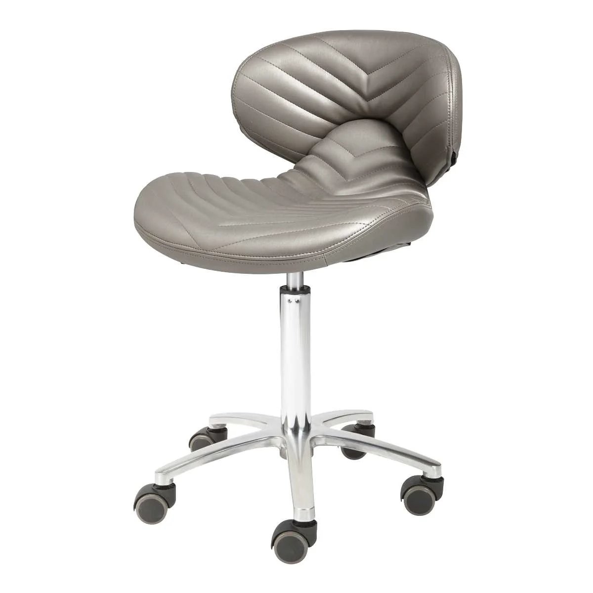 Whale Spa Chevron Technician Stool #1010H - Image 5
