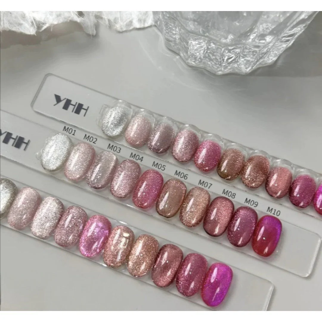 YHH Cat Eye Gel #M01-10 Collection 10pcs - Image 2