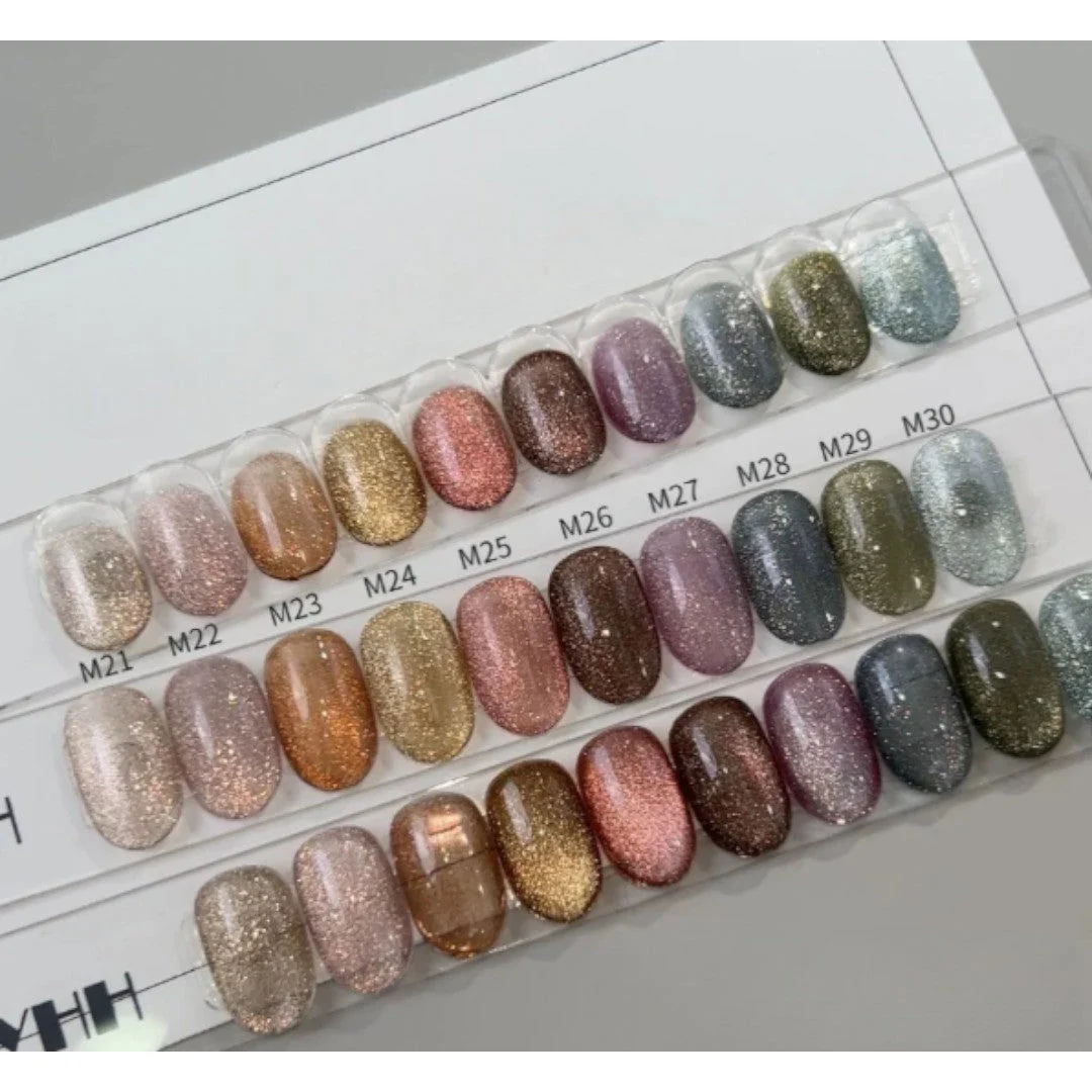 YHH Cat Eye Gel #M21-30 Collection 10pcs - Image 2